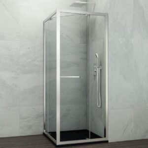Mampara ducha plegable SPAZIO COMBI A + lateral fijo - Imagen 1