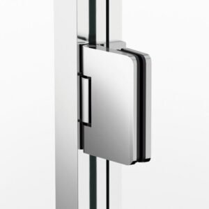 Mampara angular 2 puertas abatibles al vértice GLASS - Imagen 2