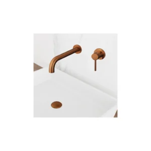 Grifo de lavabo empotrado SIRIO cobre PVD - Imagen 2