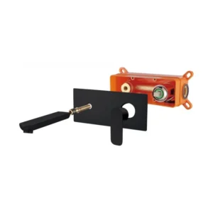 Grifo empotrable lavabo CASSIO NEGRO MATE - Imagen 2