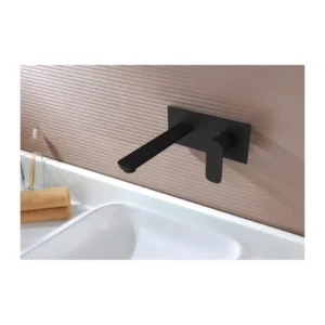 Grifo empotrable lavabo CASSIO NEGRO MATE - Imagen 1