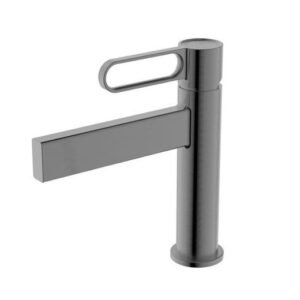 Grifo para lavabo titanio monomando DIOR - Imagen 1