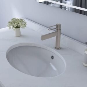 Grifo para lavabo titanio monomando DIOR - Imagen 2