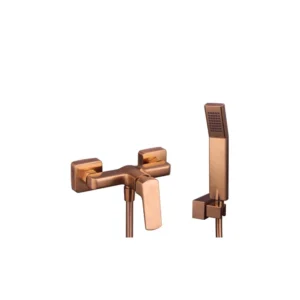 Grifo monomando para ducha MARRIOT COBRE PVD - Imagen 1