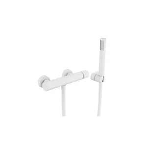 Grifo monomando para ducha HELIOS Blanco - Imagen 1