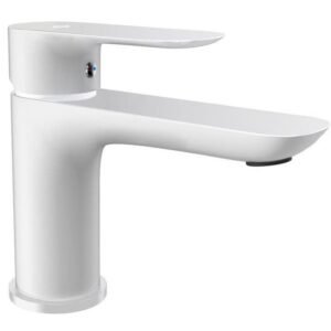 Grifo monomando de lavabo CASSIO blanco - Imagen 1