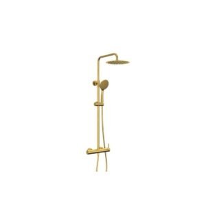 Conjunto de grifería para ducha INVERTER R ORO CEPILLADO - Imagen 1