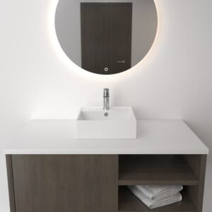 LAVABO CERÁMICO CUADRADO 9301 - Imagen 2