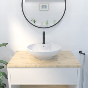 LAVABO CERÁMICO REDONDO SOBRE ENCIMERA 9305 - Imagen 2
