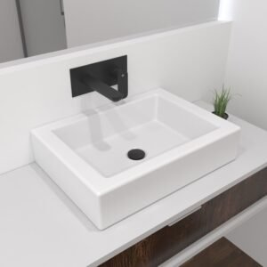 LAVABO CERÁMICO RECTANGULAR 9311 - Imagen 1