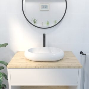 LAVABO CERÁMICO OVALADO 9314 - Imagen 2