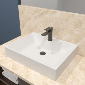 LAVABO CERÁMICO RECTANGULAR 9369 - Imagen 1