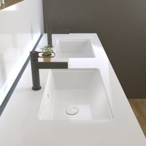 LAVABO CERÁMICO BAJO PLANO 9378 - Imagen 2