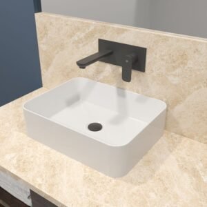 LAVABO CERÁMICO RECTANGULAR 9383 - Imagen 1