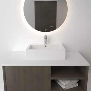 LAVABO CERÁMICO RECTANGULAR 9688 - Imagen 2