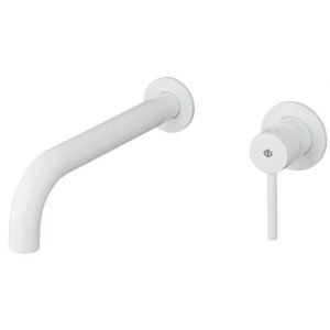 Grifo empotrable de lavabo SIRIO blanco - Imagen 1