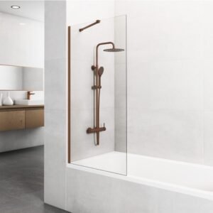 Mampara panel fijo de bañera SCREEN COBRE - Imagen 1