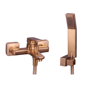 Grifo monomando para bañera MARRIOT COBRE PVD - Imagen 1