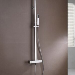 Conjunto de ducha termostático cuadrado QUADRA ELITE - Imagen 2