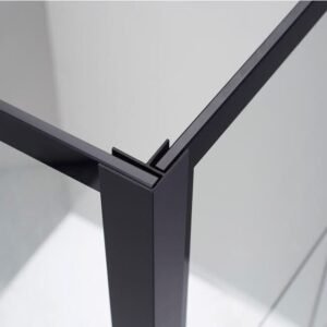 Mampara ducha fija SCREEN BLACK CHESS - Imagen 3