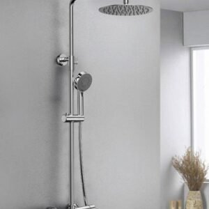 Conjunto de ducha redondo monomando ROUND - Imagen 2