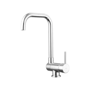Grifo de cocina abatible ALEXIA CROMO - Imagen 1