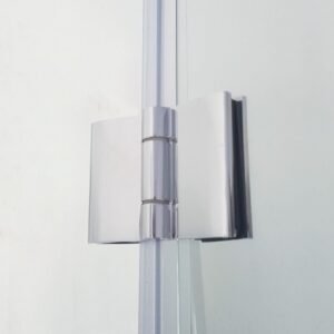 Mampara angular fijo + corredera + 2 puertas plegables TANDEM - Imagen 3