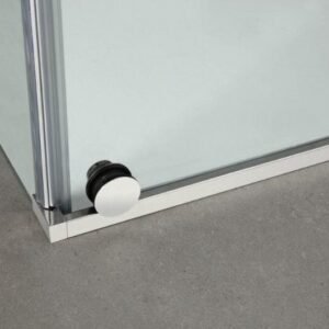 Mampara ducha INOX VETRUM angular al vértice - Imagen 3