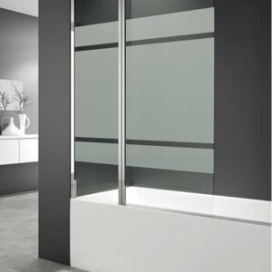 Mampara fijo + abatible bañera OPEN 2 - Imagen 2