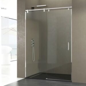Mampara INOX fijo + corredera FUTURA - Imagen 1
