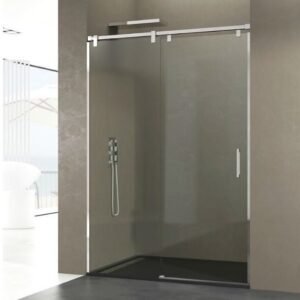 Mampara INOX fijo + corredera FUTURA - Imagen 1