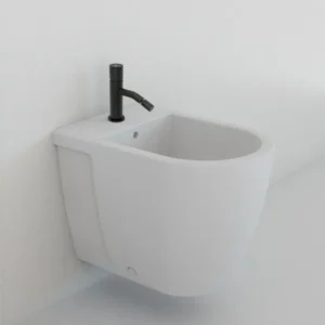 Grifo monomando para bidé HELIOS negro - Imagen 2