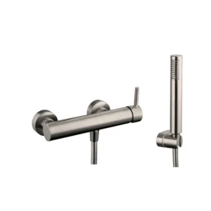 Grifo monomando para ducha SIRIO níquel - Imagen 1