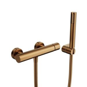 Grifo monomando para ducha HELIOS Cobre - Imagen 1