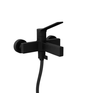 Grifo monomando para bañera TARSIO Negro - Imagen 1