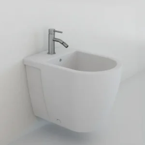 Grifo monomando para bidé SIRIO NÍQUEL - Imagen 2