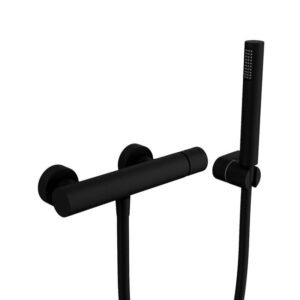 Grifo monomando para ducha HELIOS Negro - Imagen 1