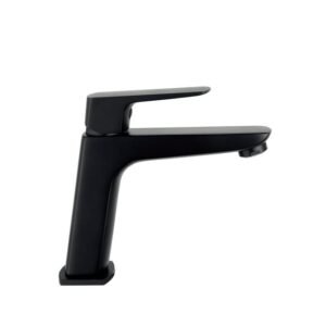 Grifo monomando lavabo MARRIOT negro mate - Imagen 1