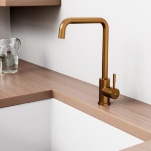 Grifo de cocina cobre cepillado PVD NOAH - Imagen 2