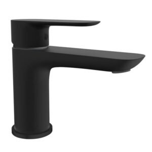 Grifo monomando de lavabo CASSIO negro mate - Imagen 1