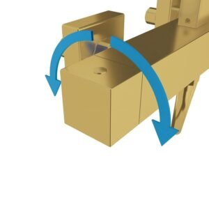 Conjunto de ducha INVERTER C Oro monomando - Imagen 4