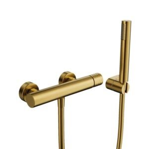 Grifo monomando para ducha HELIOS Oro - Imagen 1