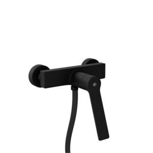Grifo monomando para ducha TARSIO Negro - Imagen 1
