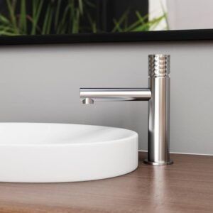 Grifo monomando para lavabo cromo RADIO - Imagen 2