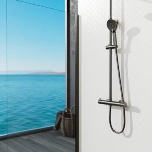 Conjunto de ducha INVERTER R HELIOS Titanio - Imagen 2