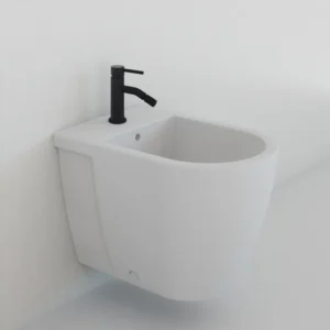 Grifo monomando para bidé SIRIO negro mate - Imagen 2