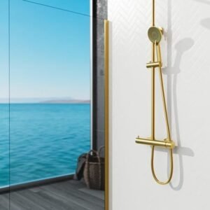 Conjunto de ducha INVERTER R HELIOS Oro - Imagen 2