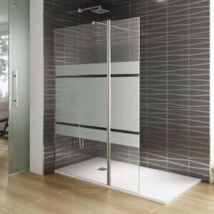 Mampara cristal fijo + abatible SCREEN MOVING - Imagen 2