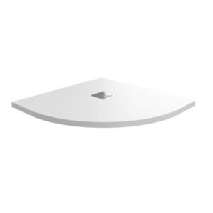 Plato de ducha semicircular carga mineral Alexia - Imagen 12