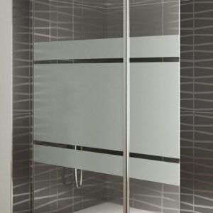 Cristal Fijo + Abatible SCREEN MOVING NEGRA BISAGRA - Imagen 2